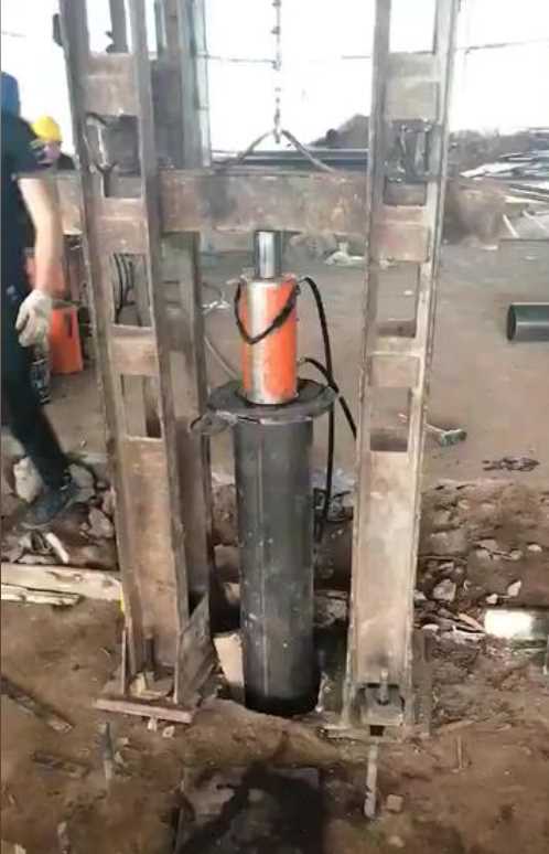 张家口阳原县钢管桩加固