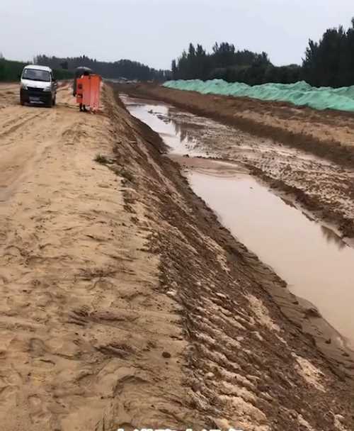张家口阳原县河道降水